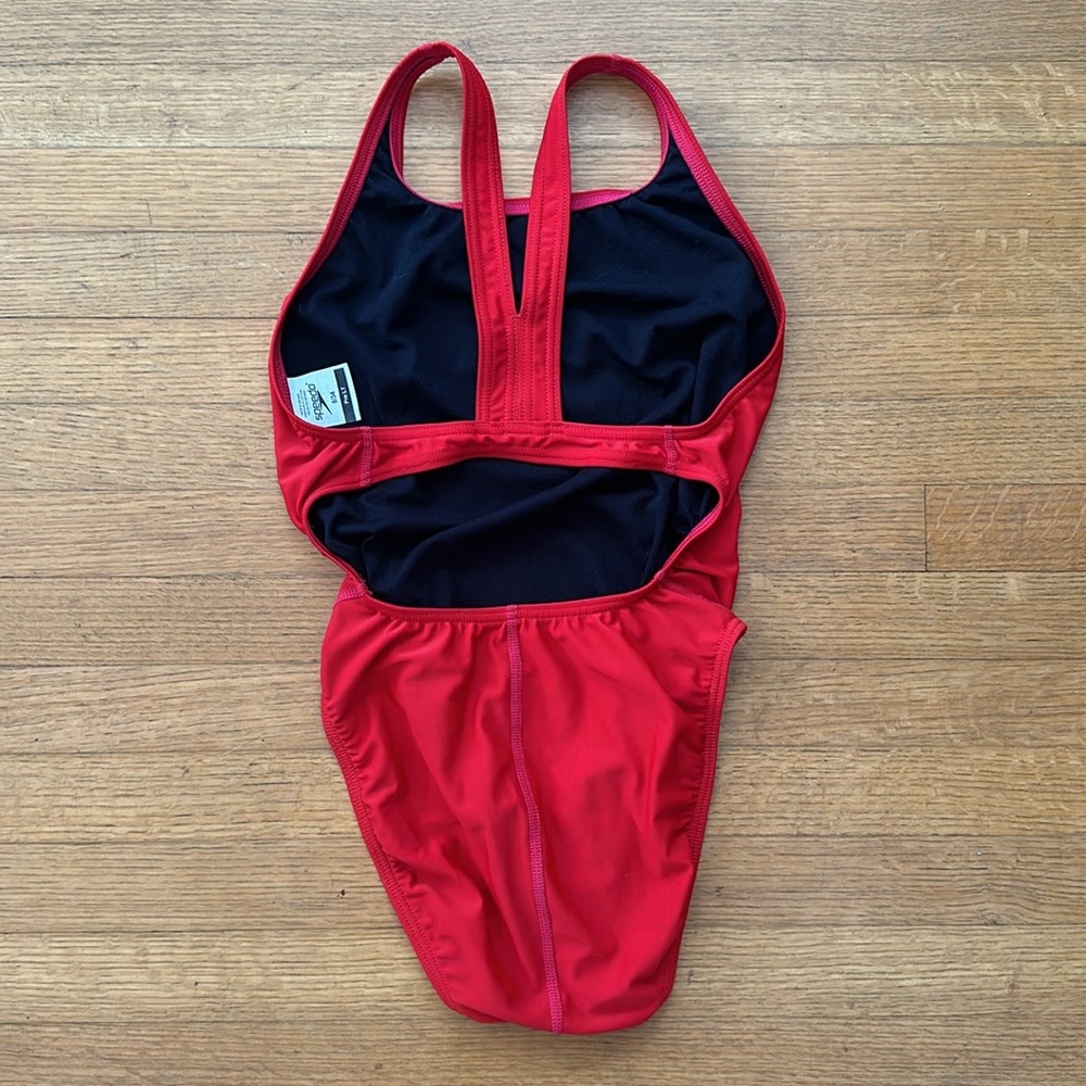 Speedo Pro Lt Super Proback Solid One Piece Compe… - image 4